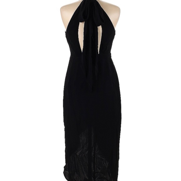 Bec & Bridge Black Oceanus Cocktail Dress (Size 6) - Picture 4 of 4